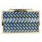 Crystal mix evening clutch