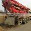 Used condition 13y Putzmerister 52m concrete pump truck with isuzu head for sale in shanghai good condition