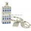 Accept OEM jewelry flash drive 2.0 with metal chain