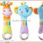 Babyfans cute design soft plush toy hot sale baby rattle good quality baby toys BB sticks