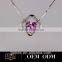2015 Hot Selling Sterling Silver Heart Diffuser Necklace