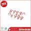 Customized 3D funny silicone colorful wine drink glass markers