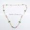 Fashion Design !! Pearl & Emerald & Ruby 925 Sterling Silver Chain, 925 Silver Jewelry, Silver Jewelry Manufacturer