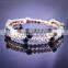 2016 New Design Crystal Rhinestone Bracelet Bangle Wedding Bridal Wristband Jewelry