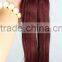 Straight 100% virgin peruvian unprocessed hair for trade show