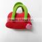 Fashion colorful bag shape eraser