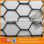Black Vinyl Coated Hexagonal Wire Netting 1" Mesh With 20 Gauge For Garden Fence
