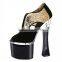 8 Inch Stiletto Platform Slippers Buckle High Heels Fetish Party High- Heeled Shoes Sexy Clubbing Slippers