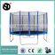 wholesale ground trampolines with high quality enclosure