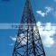 High Strength self supporting galvanized steel tower