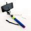 JR-889 Newest Colorful Flexible Wire Selfie Monopod