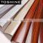 is alloy or not 6000 series T3-T8 wood grain heat transfer surface aluminum extruding profile