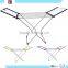 18M ALUMINUM & IRON CLOTHES DRYER RACK