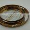 Antique Painted Round Wooden Mirror Tray with 2 colors