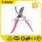 Hot sell carbon steel pvc handle flower garden scissors