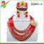 African necklace jewellery set crystal beads necklace jewelry set JQ034-1 purple