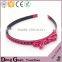 2016 new design elastic headbands for women wholesale hair tie jewelry ornament