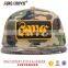 6 Panel Embroidery Camo Trucker Cap