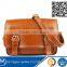 European preppy style bag simple leather cross body bag