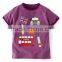 Summer stylish wholesale cheap little boys animal printed t-shirts
