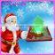 Christmas gift pocket card LED light