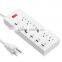 6 outlet electric power bar with multiple usb port 100-125v surge protection
