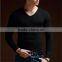 Cheap bulk men long sleeve blank t-shirts