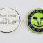 Custom casino golf poker chip with golf ball marker