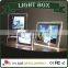 menu light box waterproof and anti-rust CE UL RoHS LED lighting wall mounted,ceiling hanging