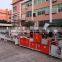 plastic PET curtain boxes gluing machine