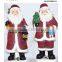 Latest product Polyresin Xmas santa set with snowmen for home decor