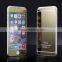 glass screen protector, For apple iphone 6 plus Plating Color Mirror Toughened Glass Front Screen Protector Film