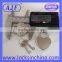 Hot selling Heart Shaped Silver Rhinestone padlock for necklace