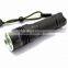 Soshine Rechargeable 900LM LED 3-Mode White Flashlight USB Cable- Black (1 x 26650)