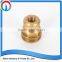 Brass tube pipe fitting nipple harden hose