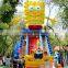latest giant inflatable Spongebob theme giant slide game inflatable jumping inflatable toy for kids
