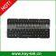 Portable Flexible Skinny Silicone Rubber PC Keyboard with backlight optional
