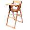 2014 Hot Sale New Design Adjustable Folding Child Dining High Chair,portable Bamboo Baby Chair