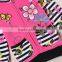 2-6y (F5738D) 2015 Newest winter fancy jackets kids wear nova factory embroidery cotton child girl coats jackets