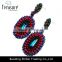 big black diamond drop earing key diamond earing occident