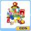 Cute intelligent building blocks toy for education