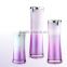 colorful round Aluminium Cosmetic Airless lotion Bottle