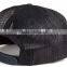 Custom Mesh Embroidery Patch Trucker Cap/Flat Brim Trucker Hat/Custom Rope Trucekr Cap