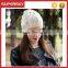 A-515 Crochet twisted cable knit beanie cable pattern knitted beanie hat women cable knit beanie