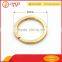 Gold cast iron rings accessories for bags