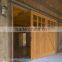 Exterior sliding door, sliding wooden door with a rustic touch ( SL-1025 )