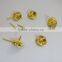 China supplier High Quality Brass Silver Locking Pin Keepers Backs