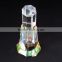 rainbow color new design crystal perfume bottle for lady