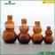unique shape essential oil glass bottle , dropper glass bottle