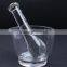 4OZ China Supplier Glass Mortar With Glass Pestle, Lab Glassware Wholesale